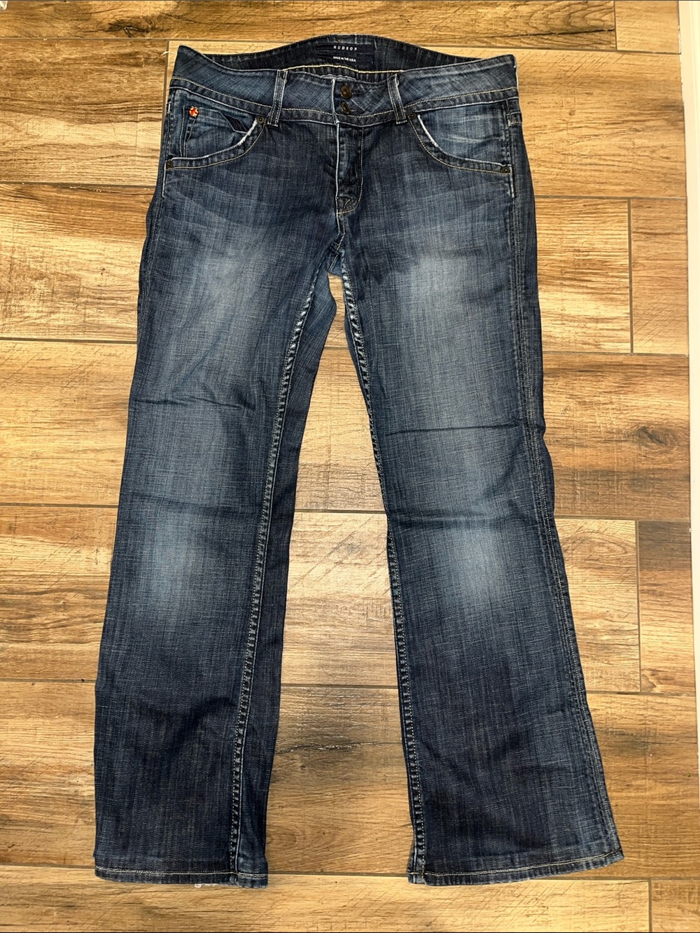 Hudson Jeans Women’s Boot Cut Dark Blue Denim
